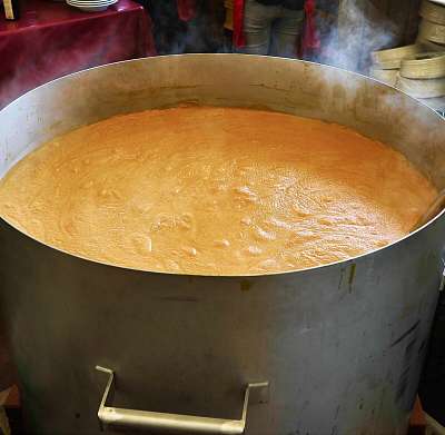 La plus grande soupe belge au potiron (200 litres)